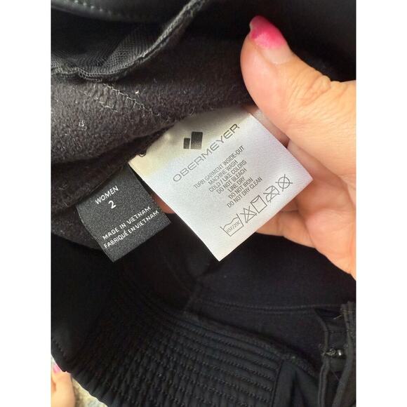 Obermeyer Womens Black Jinks ITB Soft Shell Pant Size 2 - Picture 8 of 8